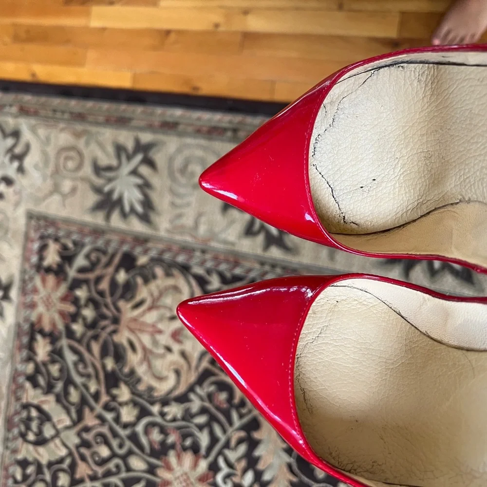 STEAL OF THE DAY AUTHENTIC - FLASH TODAY ONLY ⭐️✨LOUBOUTIN RED HEELS👠 - Picture 5 of 17
